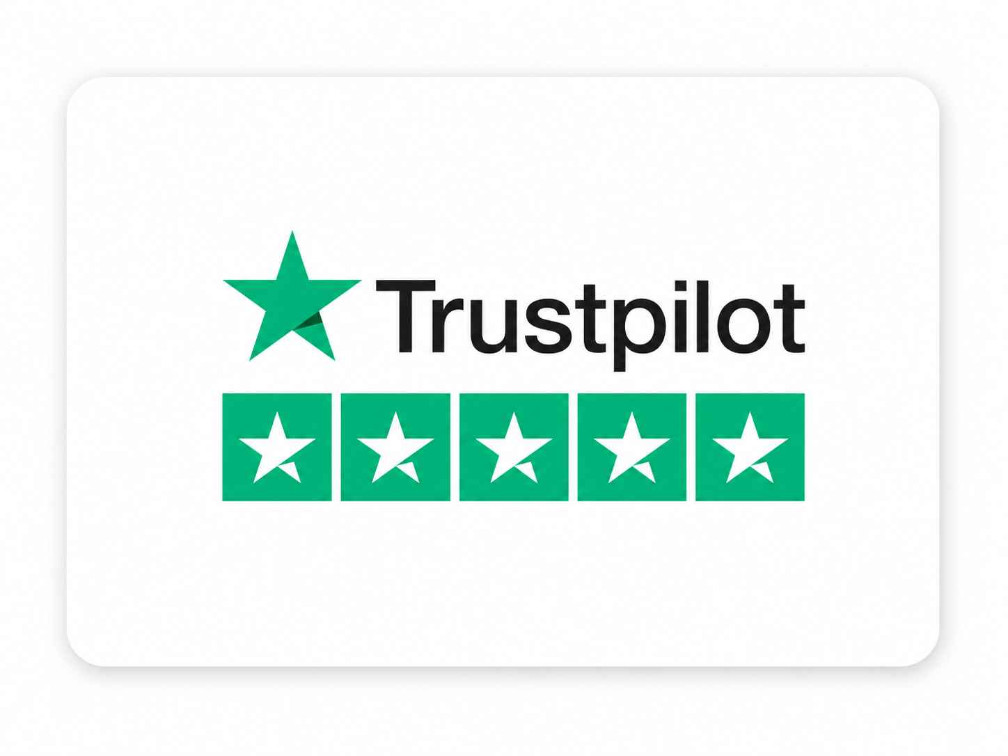 Trustpilot 5-Star Rated