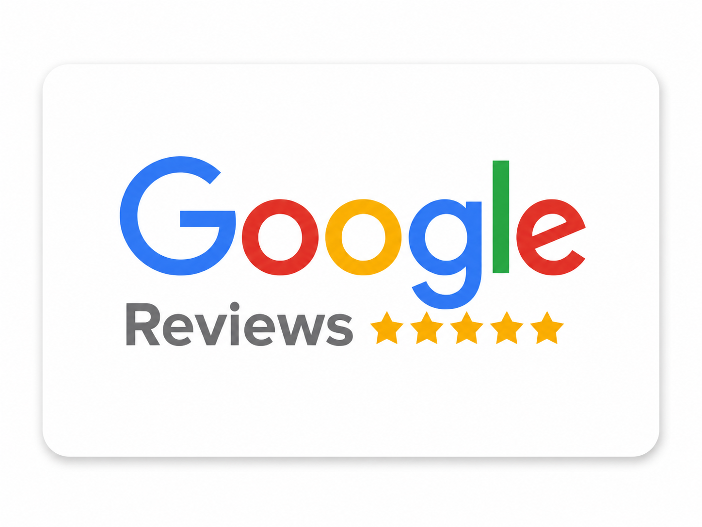 Google Reviews 5-Star